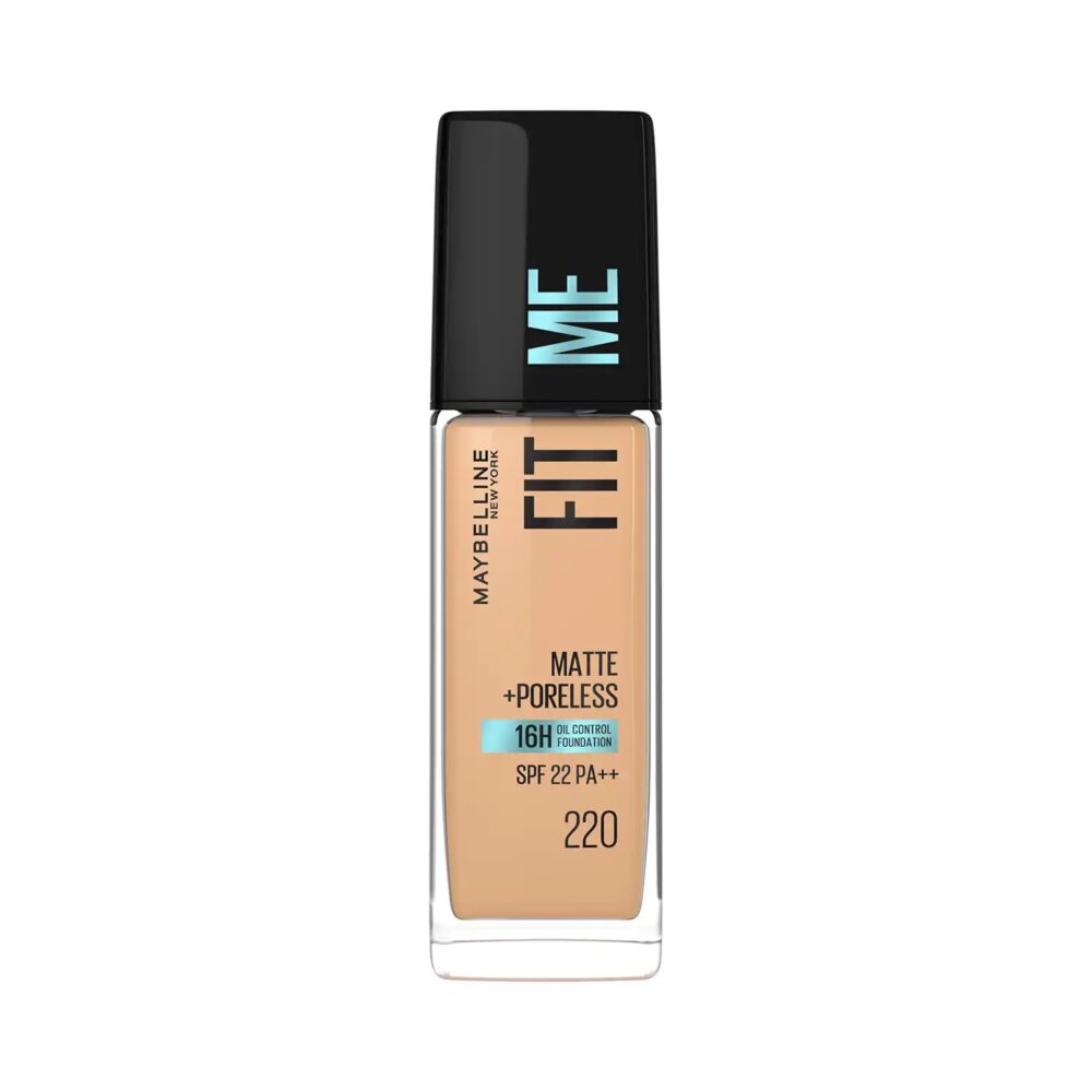 Maybelline Fit Me Matte + Poreless Foundation- Natural Beige 220