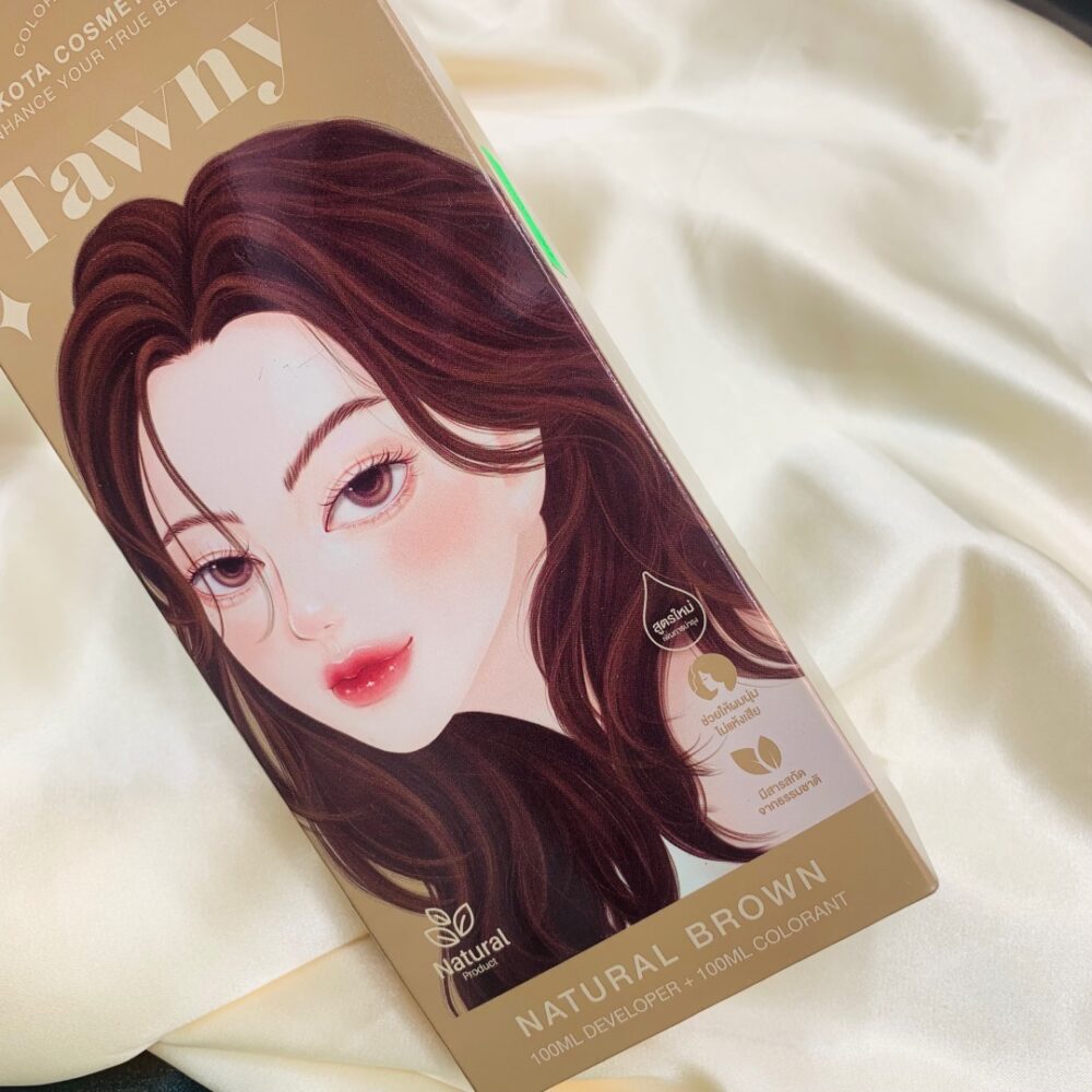 Kota Cosmetics Tawny Hair Color - Natural Brown